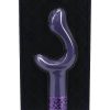 Royal Gems Majestic Rechargeable Silicone Vibrator - Purple