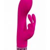 Royal Gems Royal Rabbit Rechargeable Silicone Vibrator - Pink