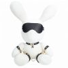 S-Line Rabbit Bondage Velvet - Large - White