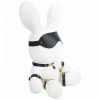 S-Line Rabbit Bondage Velvet - Large - White