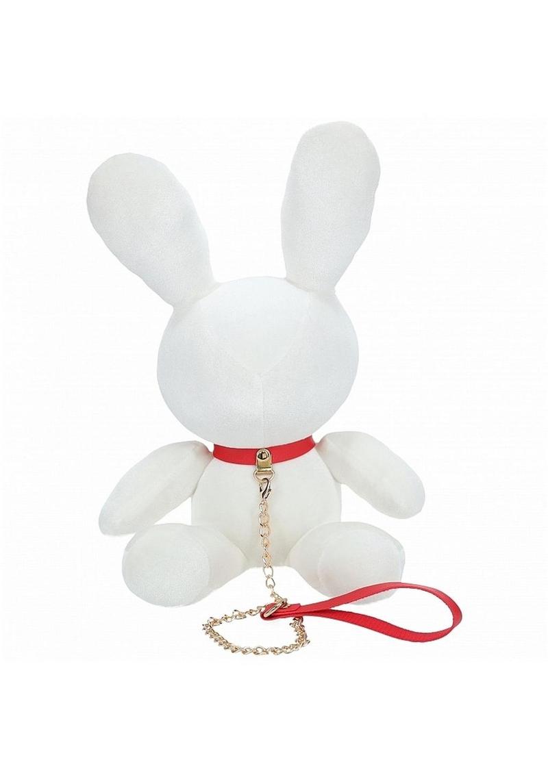 S-Line Rabbit Bondage Velvet - Small - White