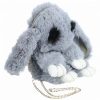 S-Line Bunny Eyebrows Bag - Grey