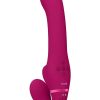 Vive AI Rechargeable Silicone Dual Motor Strapless Strap-On - Pink
