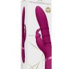 Vive SORA Rechargeable Silicone Triple Motor Up and Down Vibrating Triple Ring Rabbit - Pink