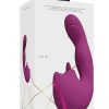 Vive YUMI Rechargeable Silicone Triple Motor G-Spot Finger Motion Vibrator - Pink