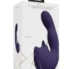 Vive YUMI Rechargeable Silicone Triple Motor G-Spot Finger Motion Vibrator - Purple
