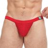 Goal Line Low Rise Jockstrap - Large/XLarge - Red