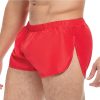 Goal Line Extreme Split Booty Shorts - Small/Medium - Red