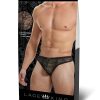 Lace King Lace Thong - M/L - Black