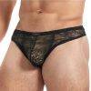 Lace King Lace Thong - M/L - Black