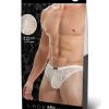 Lace King Lace Thong - L/XL - White