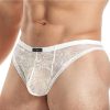 Lace King Lace Thong - L/XL - White