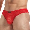 Lace King Lace Bikini - M/L - Red