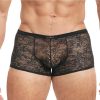 Lace King Lace Boxers - Small/Medium - Black