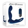 Zero Tolerance By All Means Rechargeable Silicone Anal Vibrator with Remote Control - Blue