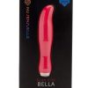 Nu Sensuelle Bella Velvet Touch with Turbo Rechargeable Silicone Vibrator - Hot Pink