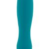Nu Sensuelle Skye Velvet Touch with Turbo Rechargeable Silicone Bullet - Green/Rose Gold