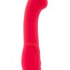 Nu Sensuelle Luna Velvet Touch with Turbo Rechargeable Silicone Vibrator - Hot Pink