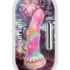 Monster Romance Squid Lust Rechargeable Silicone Dong - Multicolor