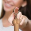 Super Fun Key Chain Squishy Penis - Vanilla