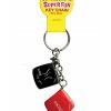 Super Fun Key Chain Sex Dice - Red/Black