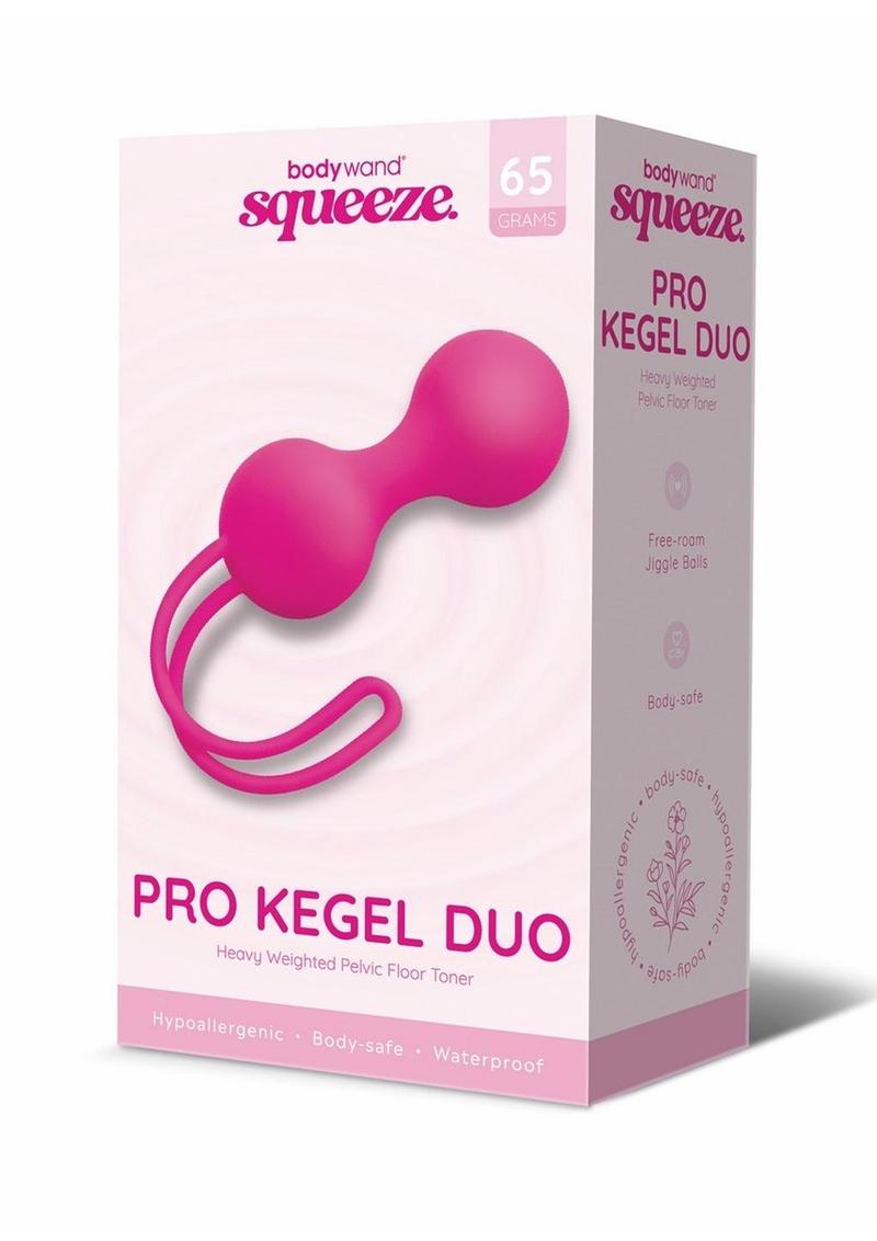 Bodywand Squeeze Pro Silicone Kegel Duo 65G