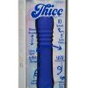 Thicc Chubby Thrusting Rechargeable Silicone Vibrator - Purple