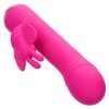 Thicc Chubby Rotating Rechargeable Silicone Butterfly Rabbit Vibrator- Purple