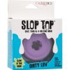 Slop Top Dirty Luv Silicone Glow In The Dark Stroker - Purple
