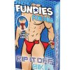 Fundies Rip it Off Bikini with Red Satin Ribbon - OS - Red