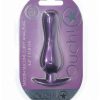 Ouch! Curvy Anal Plug Silicone - Metallic Purple