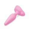 B-Vibe Beginner`s Vibrating Rechargeable Silicone Butt Plug - Pink