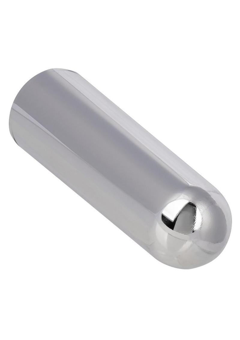 Turbo Buzz 10 Function Rechargeable Bullet - Silver - Bulk