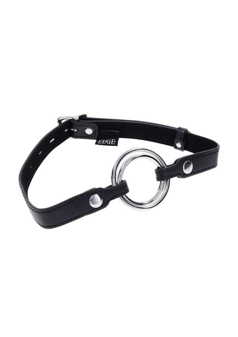 Edge Interchangeable Ring Gag - Black