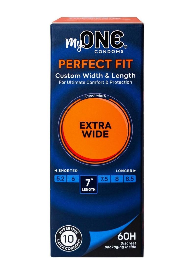 My ONE Extra Wide Condoms 10 Pack