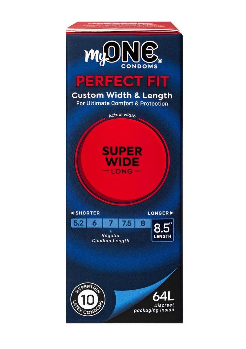 My ONE Super Wide And Long Condoms (10 Pack)