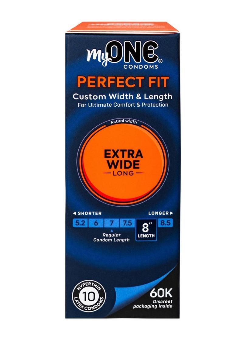 My ONE Extra Wide and Long Condoms (10 Pack)