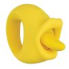 My Secret Vibrating Tongue Rechargeable Silicone Clitoral Stimulator - Yellow