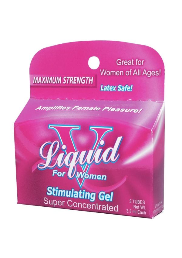 Liquid V Stimulating Gel For Women 3 Pack