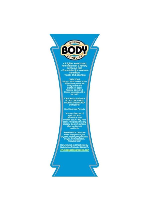 Body Action Ultra Glide Water Based Lubricant 8.5 Ounce - Image 2