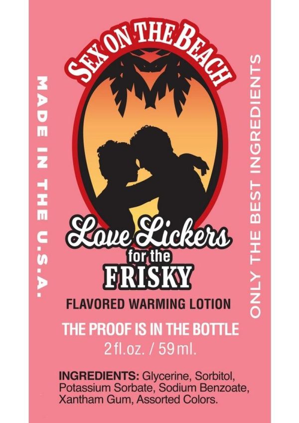 Love Lickers Warming Lotion Sex On The Beach 1.76 Ounce - Image 2