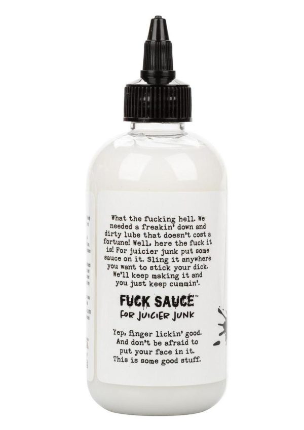 Fuck Sauce Cum Scented Water Based Lubricant 8oz. - Image 2