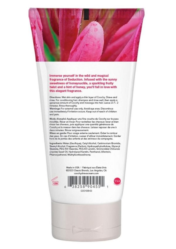 Coochy Shave Cream Seduction Honeysuckle/Citrus 3.4oz - Image 2