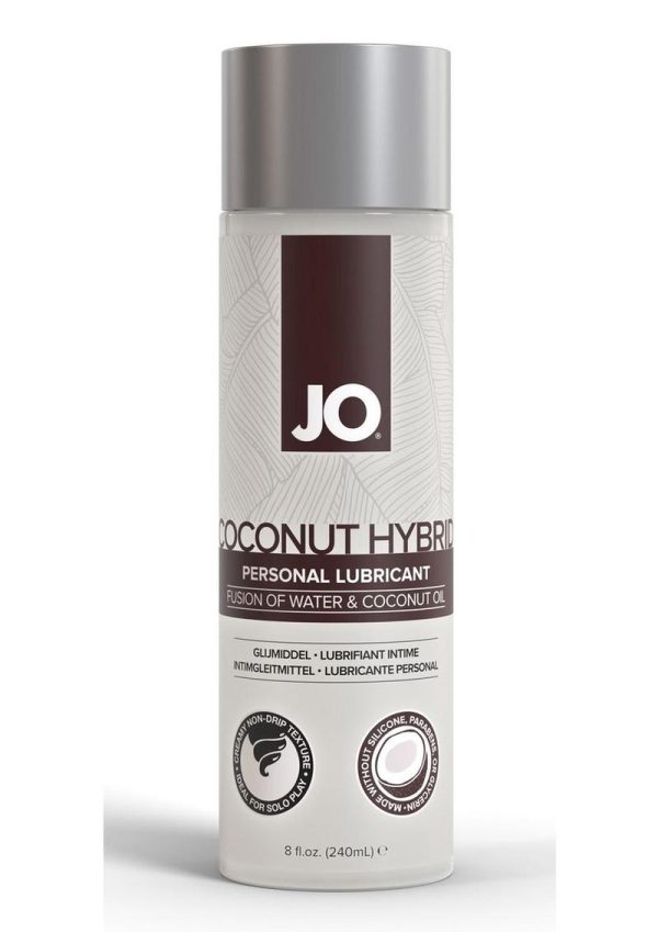 JO Coconut Hybrid Personal Lubricant 8oz,