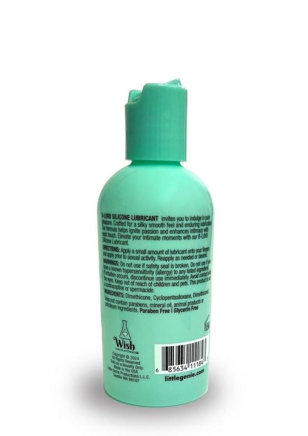 B-Luvd Silicone Lubricant 4oz - Image 2