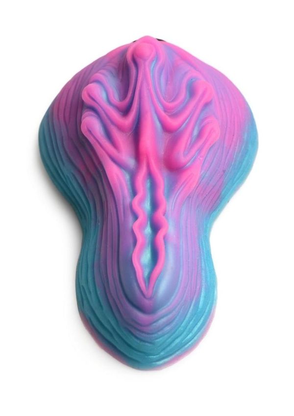 Creature Cocks Vulvaron Rechargeable Silicone Grinder Vibrator With Remote - Multicolor