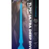 Blue Line Ultra Deep Dive Butt Plug - Blue