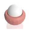Screaming O Cuties Dotty Rechargeable Silicone Egg Vibrator - Dusty Rose