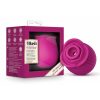 Blush Collection The Original Blush Rose Rechargeable Silicone Air Pulse Clitoral Vibrator - Fuchsia