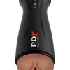 PDX Elite Fuck-Gasm Rechargeable Male Masturbator - Black/Caramel